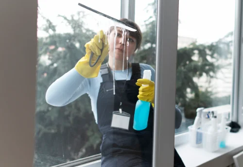 Nettoyage de vitres intérieures et extérieures à Margerides
